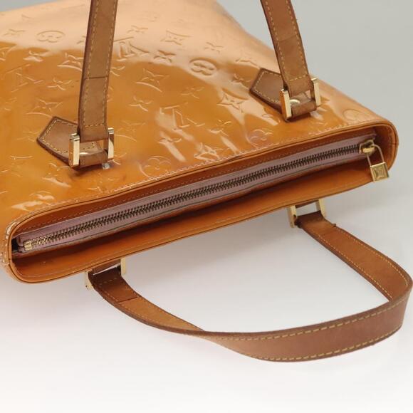 LOUIS VUITTON Monogram Vernis Houston Bag Marshmallow Pink M91302 - Picture 6 of 13